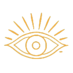 Icon_orange shining eye_500x500_quantumleapwithjoy