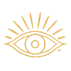 Icon_orange shining eye_500x500_quantumleapwithjoy
