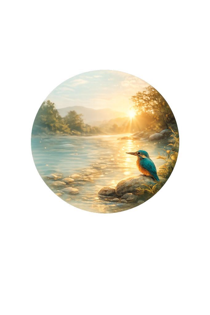 The kingfisher by your side